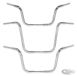 GZP Fat Bubba 1.25" Chrome 10" rise apeh (DE)