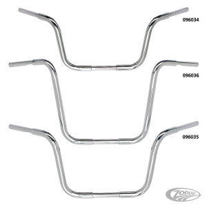 GZP Fat Bubba 1.25" Chrome 10" rise apeh (DE)