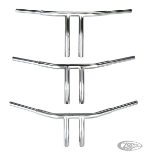 GZP Fat Bubba 1.25" chrome T-Bar 7.5" r (DE)