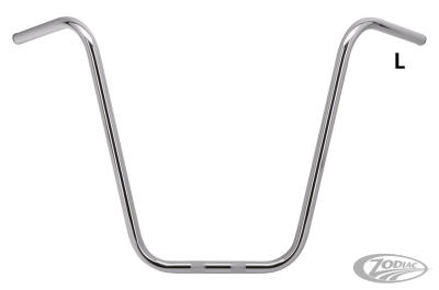 GZP Apehanger 20" rise w/o dimple (DE)