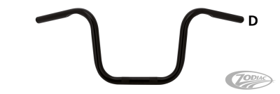 GZP Solo black XL mini ape w/dimples