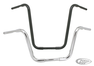 GZP Chr 1-1/4" Apehanger handlebar 12" h (DE)