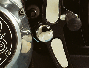GZP Chrome pivot bolt covers ST84-99