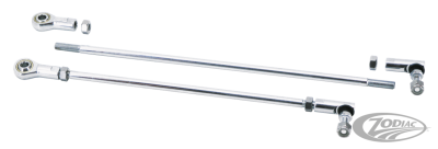 GZP Chrome shifterrod 10-3/4" long (DE)