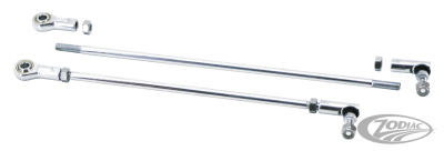 GZP Chr shifter rod w/balljoint & swivel (DE)