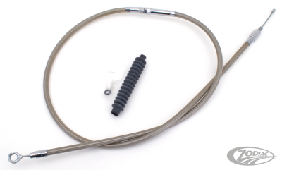 GZP Clear coated clutch cable L=56" FXD0