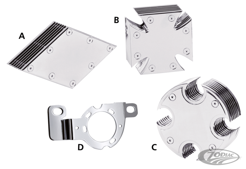 GZP Chrome aircleaner mounting bracket (DE)