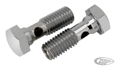 GZP Chr breatherbolts 1/2"-13 Pair