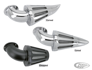 GZP Chr Curved HP Ram air filter