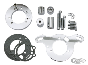 GZP chrome A/C bracket TC99-17 S&S E&G