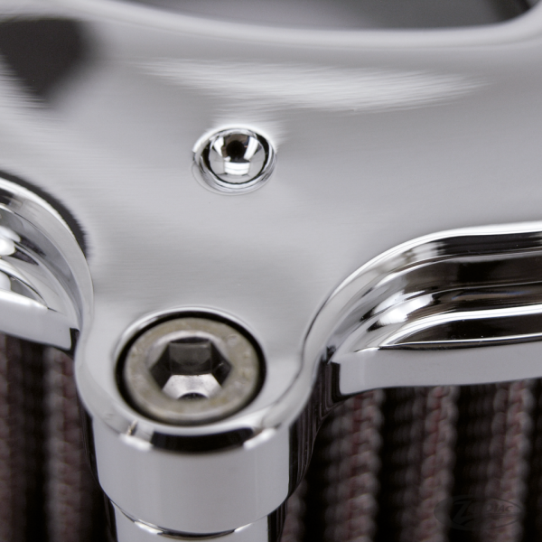 GZP Chrome Panorama Aircleaner w/clear w (DE)