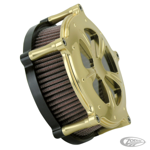 GZP Bronzed Panorama Aircleaner w/clear (DE)