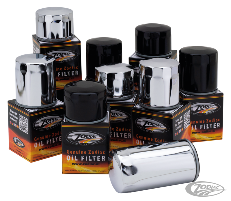 GZP Oil filter chrome Spin-On extra long (DE)