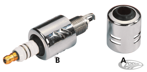 GZP Spark plug cvr set horiz-slot 14 mm (DE)