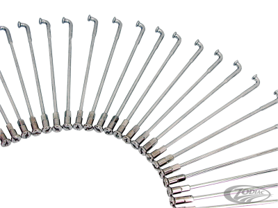 GZP Chrome spoke kit 19" rim long nip