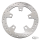GZP Polish SS drilled front rotor FLH/T1 (DE)