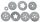 GZP Disc Rear S/S mirror polished 00-up (DE)