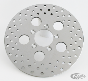 GZP Drilled St.st. rotor 10" polished (DE)