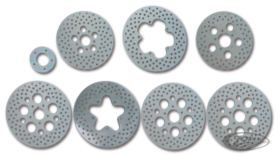GZP Drilled st.st.rotor 10" polish (DE)