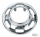 GZP Chrome slotted hub cover for FXWG/ST