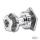 GZP Rear hub assy FLH/T86-99 chrome