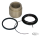 GZP Chrome dual front caliper kit 84- (DE)