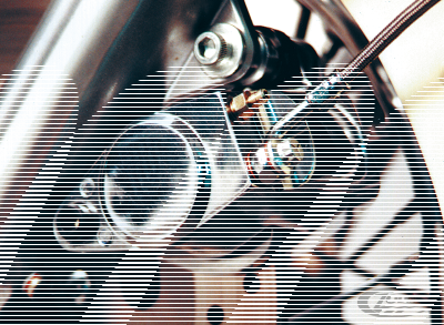 GZP Right front caliper only black 84-99 (DE)