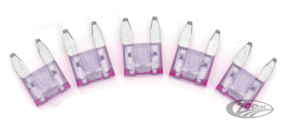 GZP 5pck Mini Led detectr fuse violet 3A (DE)