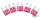 GZP 5pck Mini Led detector fuse Pink 4A (DE)