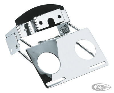 GZP License/Taillight bracket Fat Bob ch (DE)
