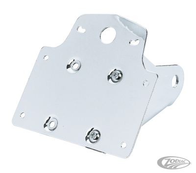 GZP Side-mount taillamp bracket chr