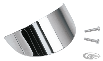 GZP Turn signal visors chr. front FLT 88
