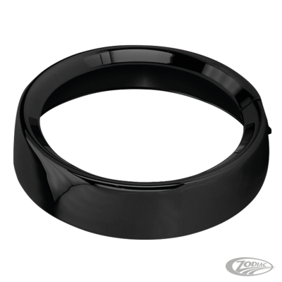 GZP Black 7" Headlight Trim Ring (DE)