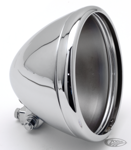 GZP Chrome 7" springer h/l housing only