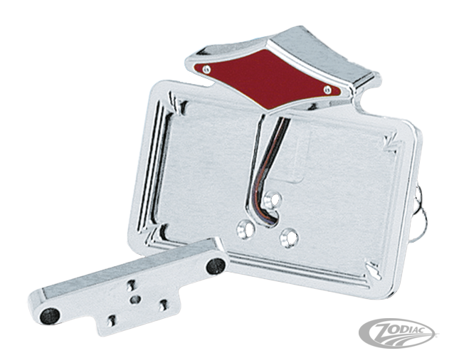 GZP Licensepl.w/diamond LEDlight blockmo (DE)