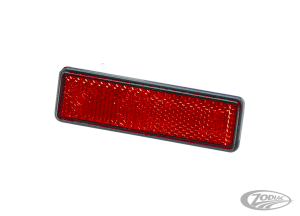 GZP Small Rectangular red reflector E-ap
