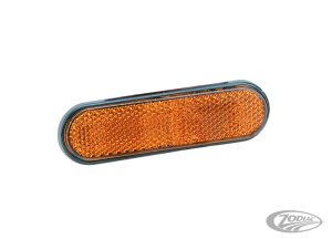 GZP Small Oval amber reflector with E-ap