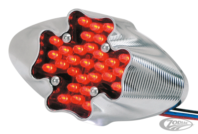 GZP Chrome stepped LED taillight