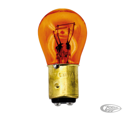 GZP Amber glass bulb BAY15D 1157 socket (DE)