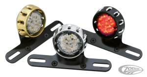 GZP Black RII LED taillight w/license br (DE)
