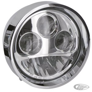 GZP Intense LED 5.75" Headlight chrome