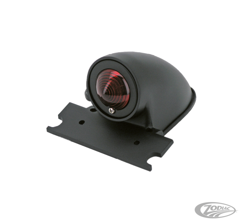 GZP Blk Sparto LED E taillight w/license (DE)
