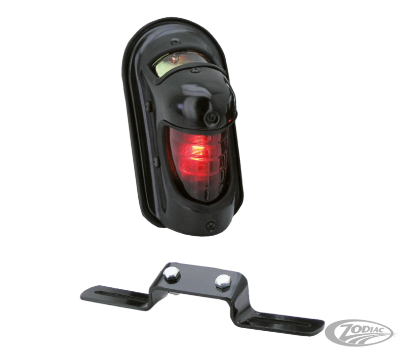 GZP Beehive taillight stamped stl Black (DE)