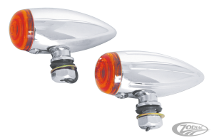 GZP Pair Bullet Markerlights smooth, amb