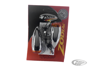 GZP Pair Bullet Markerlights smooth ambe