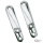 GZP Chrome turnsignal bracket set Tourin