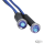 GZP LED indicator light blue lens stainl (DE)