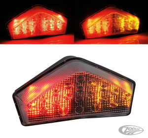 GZP Sprint LED taillight w/turnsign.clea (DE)