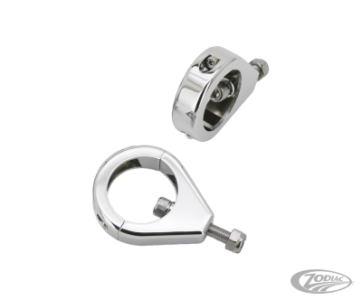 GZP Chr. 41mm fork mount markerlightclam (DE)