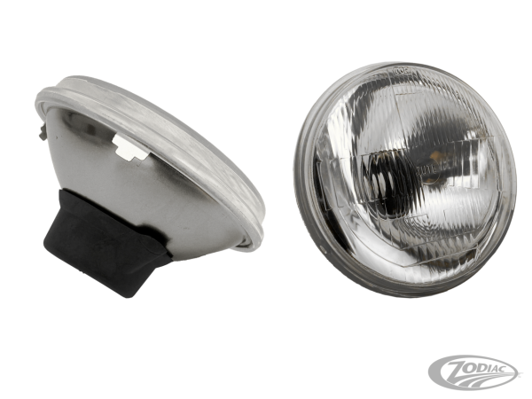 GZP Headlight unit H4 W/O bulb 5.50" (DE)